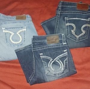 Bundle of 3: Big Star Jeans (29R)